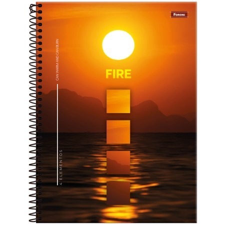 CADERNO C.D. 1X1  4 ELEMENTOS